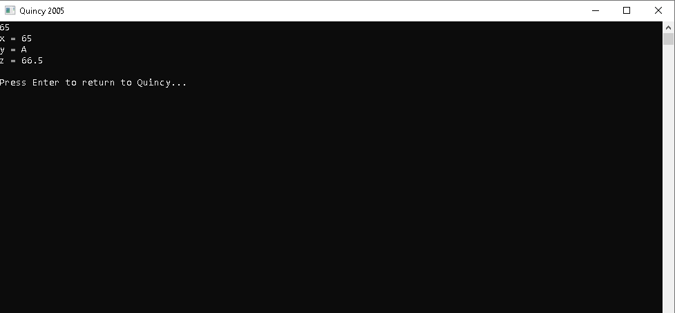 data type