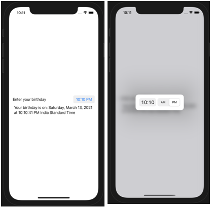 ios output