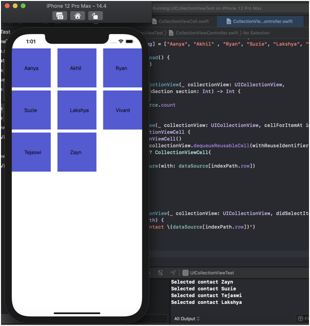 ios output