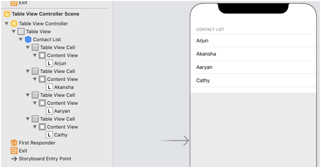 ios output
