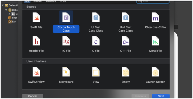 ios output